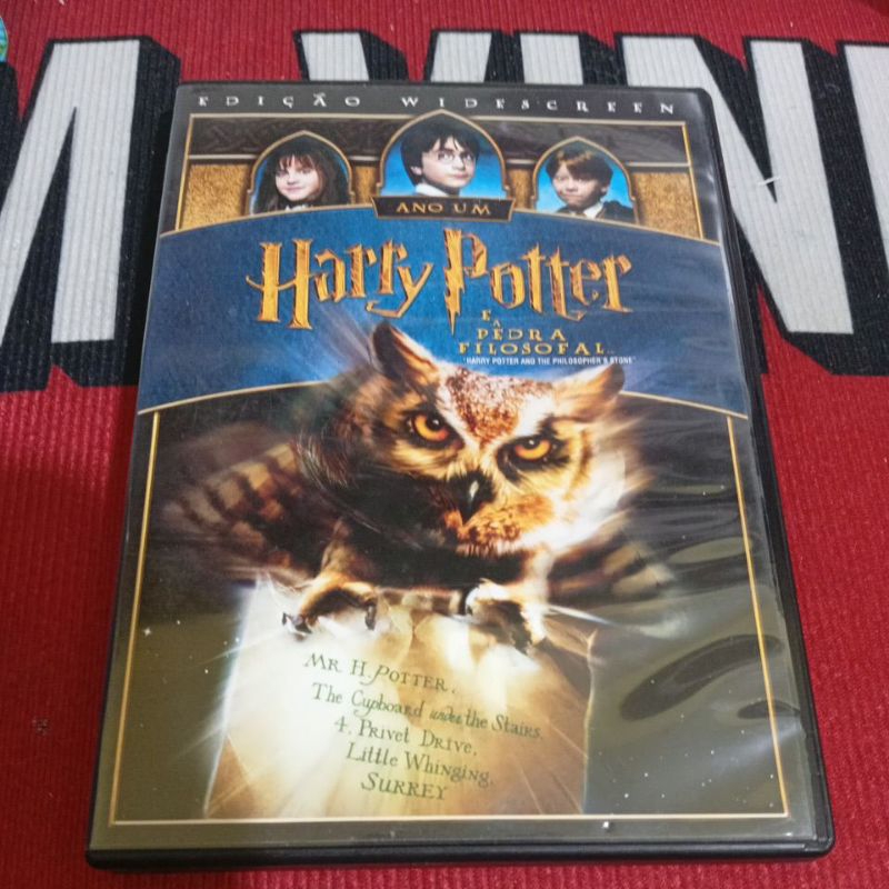 DVD Harry Potter e a pedra filosofal | Shopee Brasil