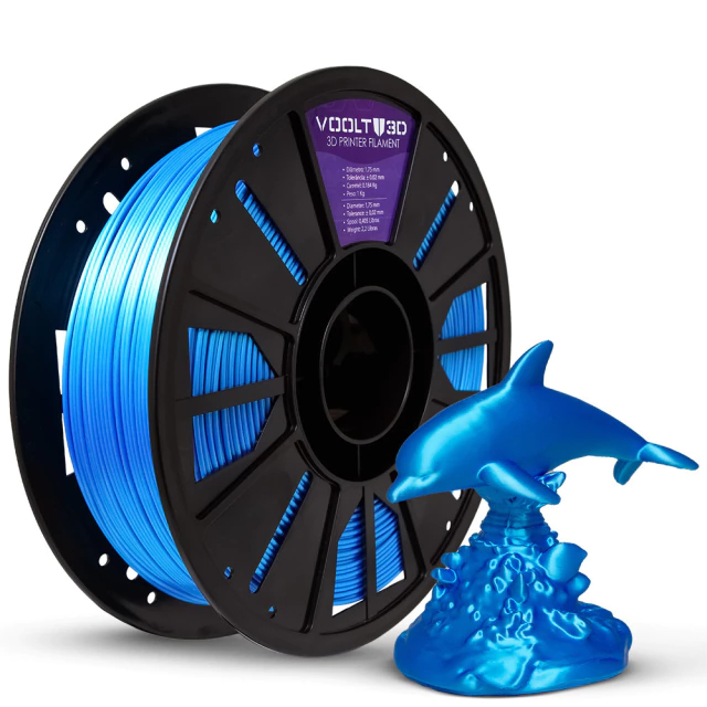 Filamento PLA Azul Sky V-Silk High Speed Premium - 1Kg | Shopee Brasil