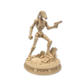 Estátua Droid B1 Star Wars | Impressão 3D | Colecionável Sci-Fi | Decoração Geek