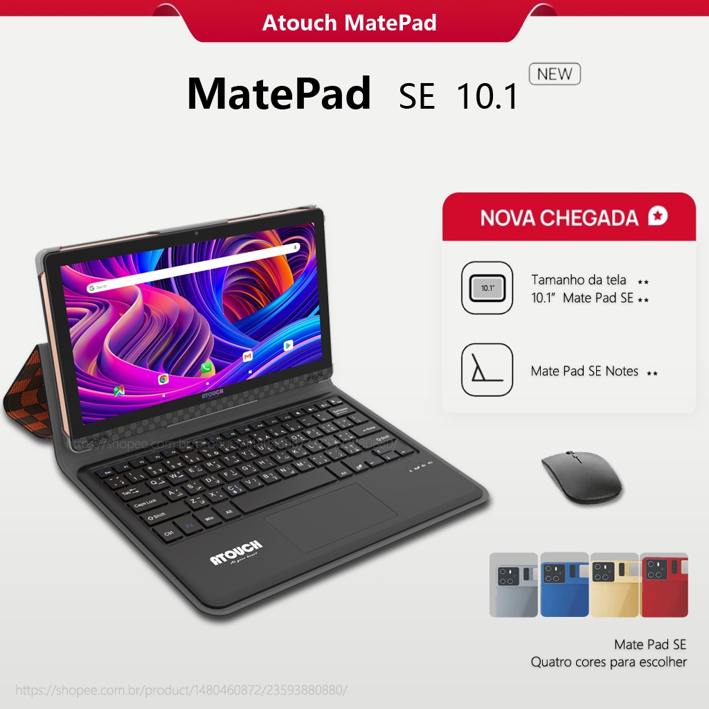 MatePad SE Pro Tablets 10” 8GB RAM+256GB Tablet Atouch Wi-Fi 4G/5G