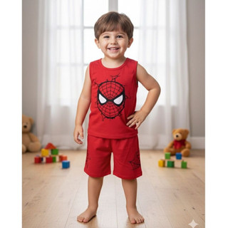 Pijama Personagem Infantil Masculino Pijama Malha Verão em Oferta na Shopee