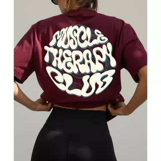 Camiseta Camisa 100%Algodão Oversized Academia Gym Fitness Treino Maromba Blusa Estilo Muscle Bola