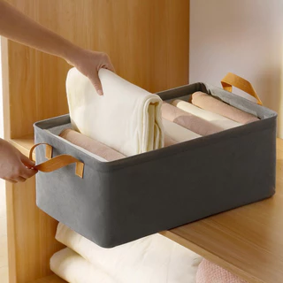 Caixas Organizadoras Resistentes dobravél Roupas e Gavetas Organizadas em Oferta na Shopee