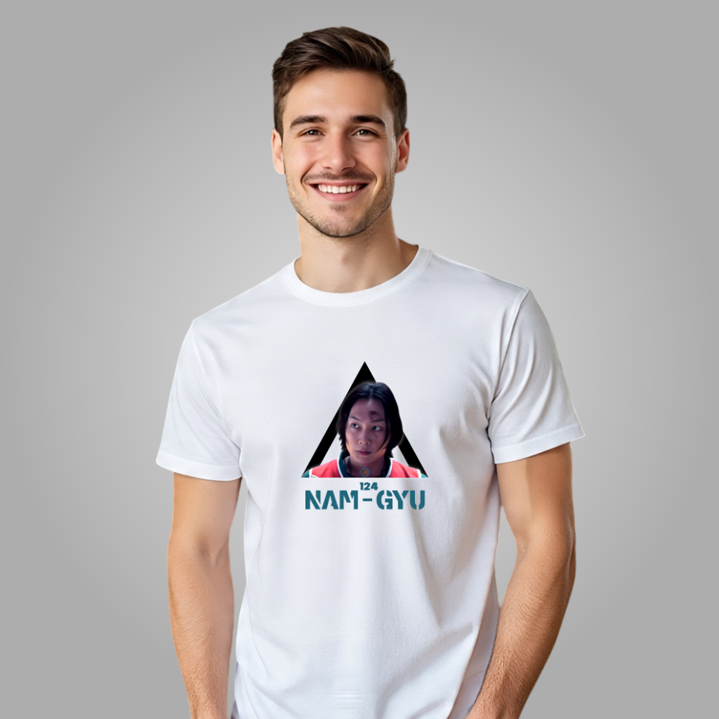 Camiseta Nam-Gyu Jogador 124 Round 6 Exlusiva 100% Poliéster