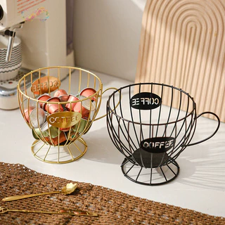 Porta cápsula Nespresso 3 corações dolce gusto expresso nescafé Cafe Cesta Armazenamento lanche de frutas