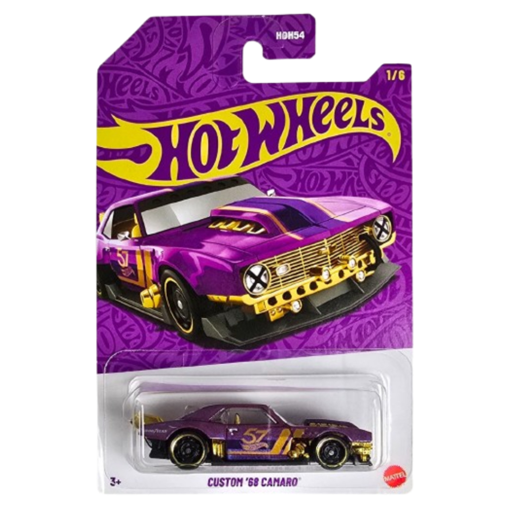 Hot Wheels Roxo Dour H54 Custom 68 Camaro/Mod Speeder/Nissan