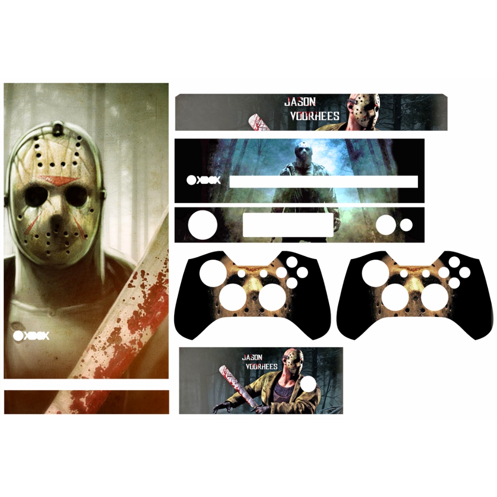 Skin Adesiva Xbox One Fat - Jason | Shopee Brasil