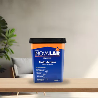 Tinta Acrílica Premium Inovalar – Interna e Externa, Secagem Rápida Fácil Aplicação
