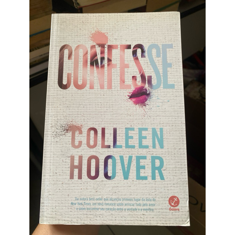 livro Confesse (Colleen Hoover) | Shopee Brasil