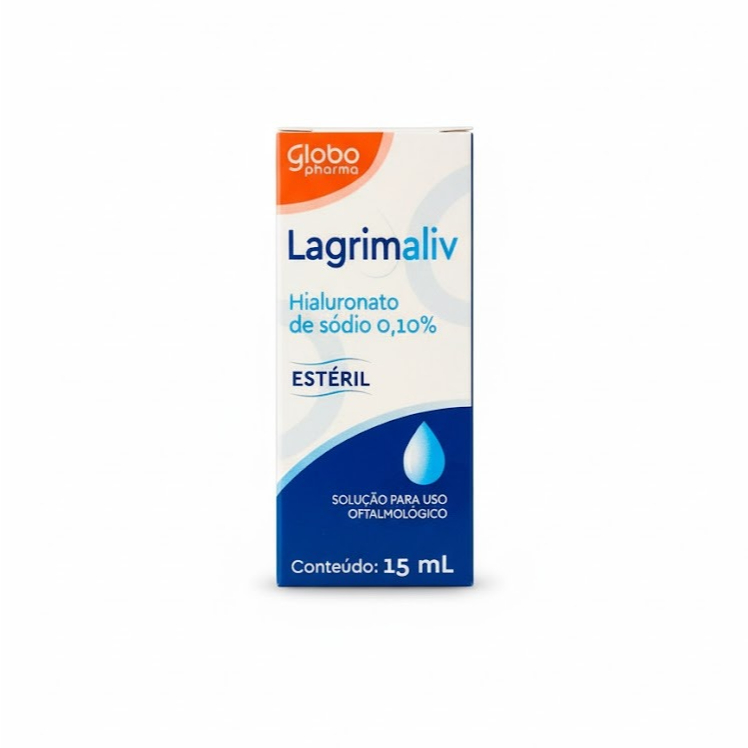Colirio Lubrificante Ocular Lagrimaliv 15ml Lagrima Artificial = Hyabak ...