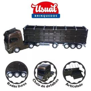 Caminhão Brinquedo Iveco Graneleiro Com Carroceria Articulada Para Crianças Usual em Oferta na Shopee