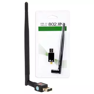 Antena Wireless Adaptador WiFi USB 1200Mbps Dual Band (2.4/5GHz) Alta Velocidade e Longo Alcance
