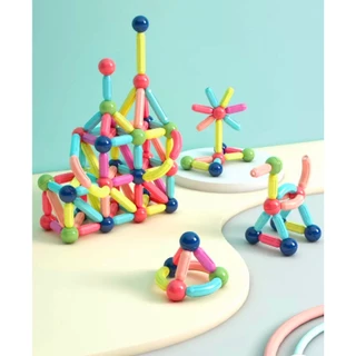 144PCS Blocos De Bastões Construção Brinquedo Educativo Infantil em Oferta na Shopee