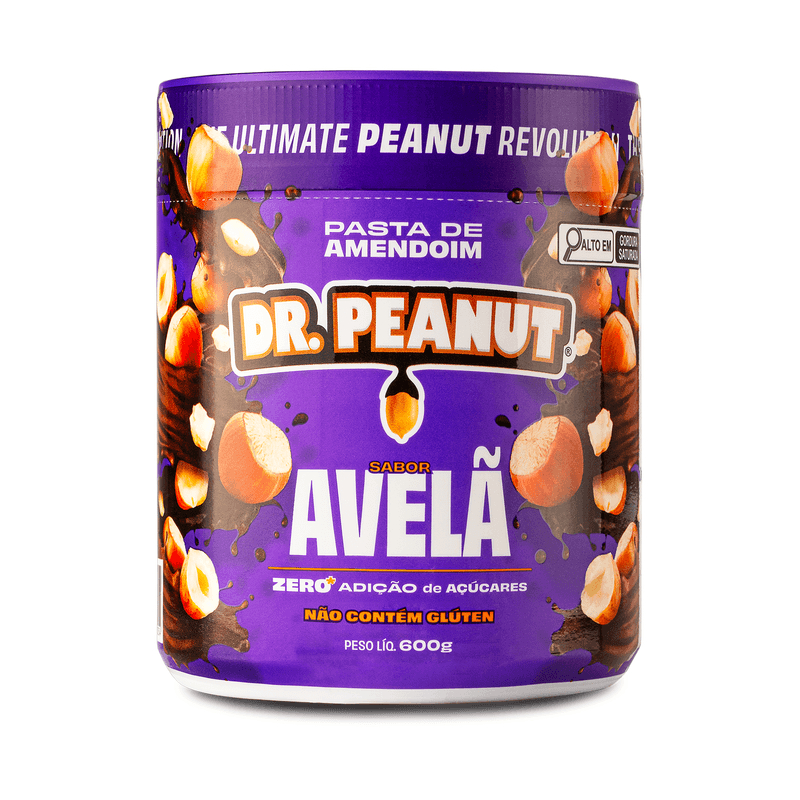 Pasta De Amendoim com Whey Protein (600g) - Dr Peanut