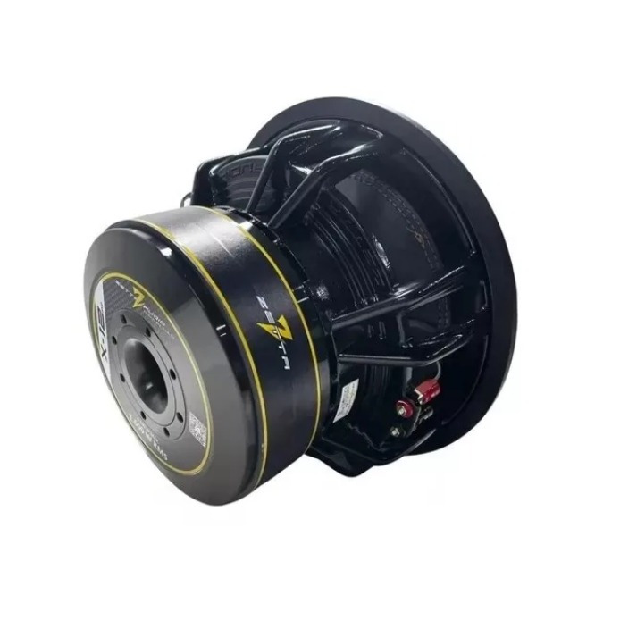 Subwoofer Zetta Audio X-12 Evo 1600rms 4+4ohms 12 Polegadas Bobina