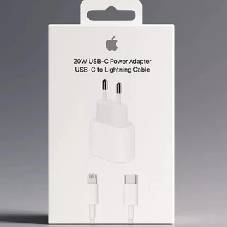 Carregador De iPhone Fonte com Cabo Carregamento Rápido 1m PD 20w