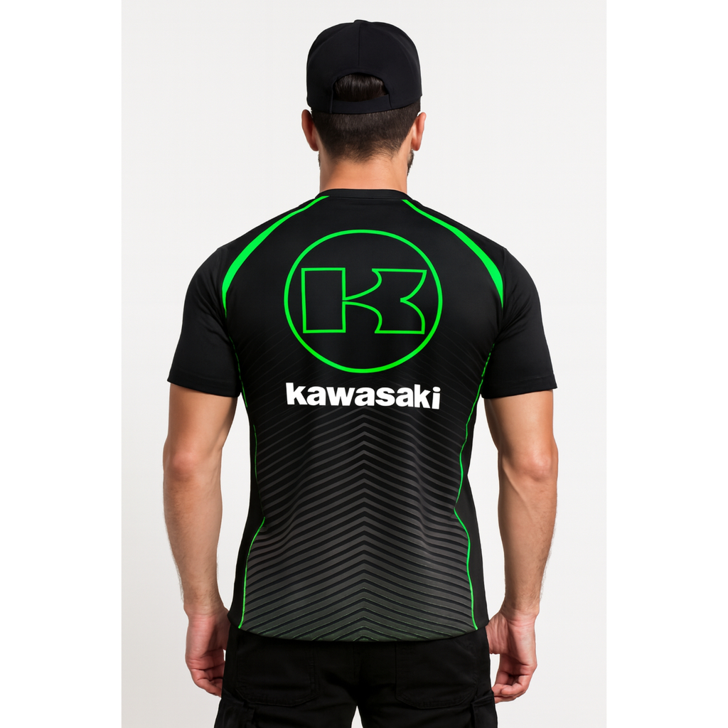 Camisa Camiseta Kawasaki T-shirt Ninja Moto Zx-6 Zx-10 Zx-12
