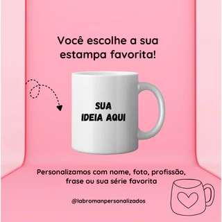 Caneca personalizada - sua marca aqui