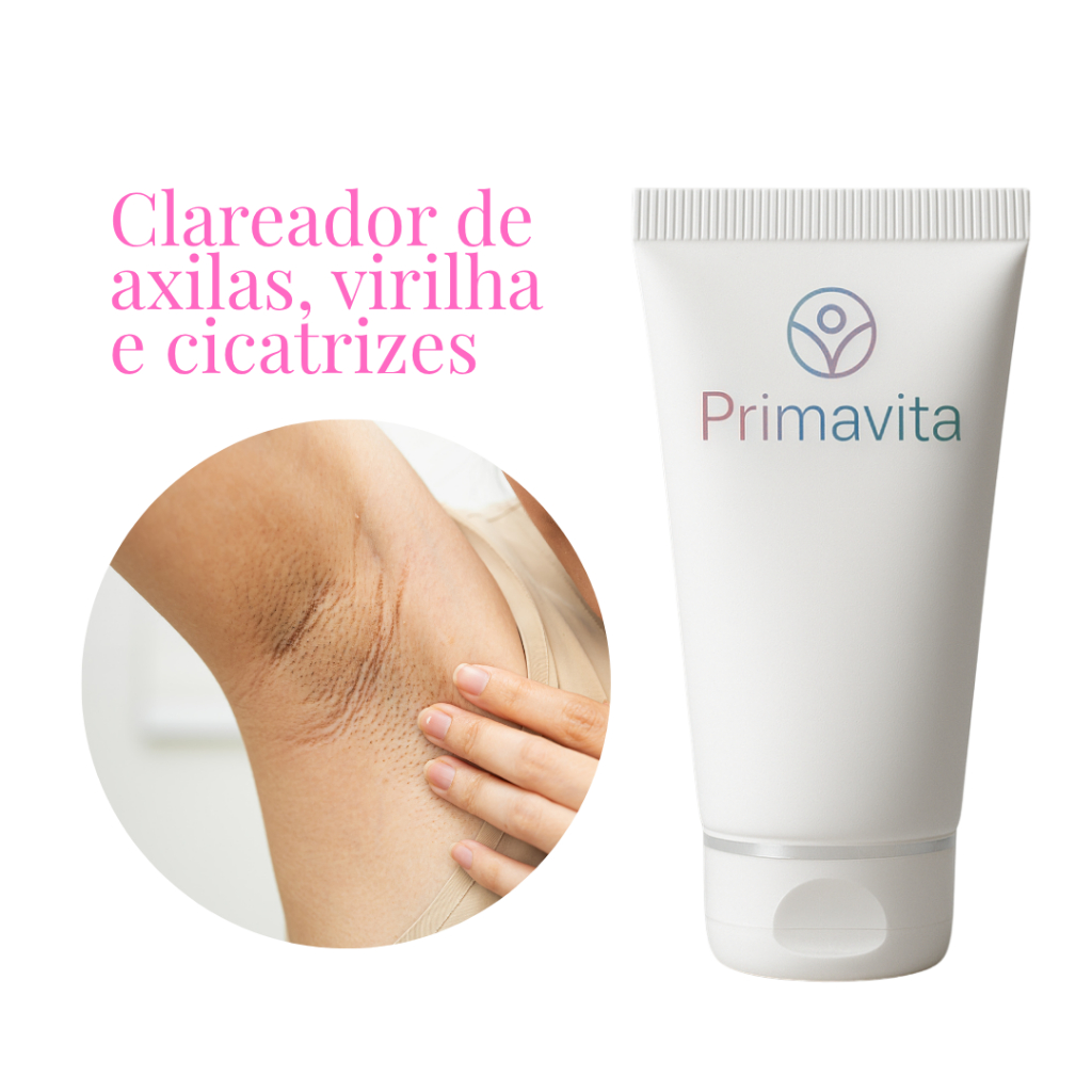 Creme Clareador de Axilas e Virilhas 30g Reduz Manchas e Cicatrizes com ...