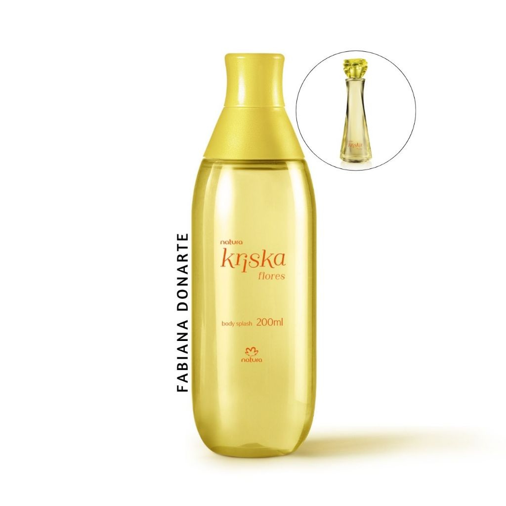 Body Splash 200mL Natura Kriska Flores | Shopee Brasil