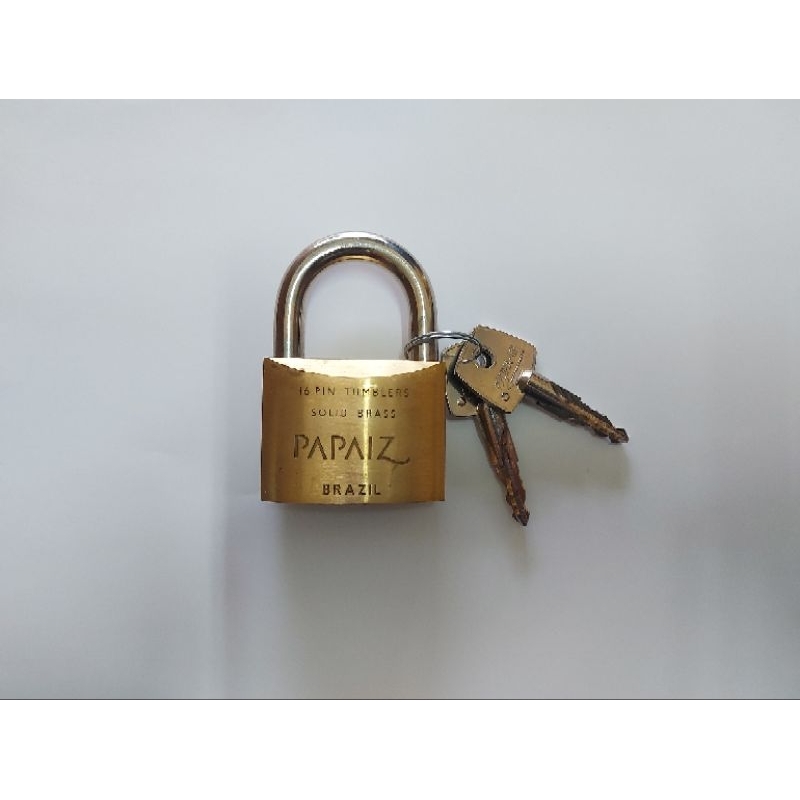Cadeado tetra papaiz Cr 50 mm 16 pinos reforcado original | Shopee