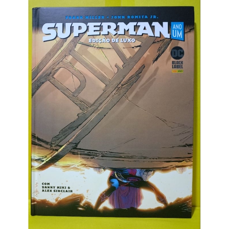 SUPERMAN - ANO UM - EDIÇÃO DE LUXO - FRANK MILLER & JOHN ROMITA JR ...