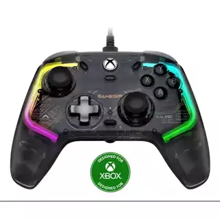 Controle Gamesir Kaleid K1 com Fio para PC Xbox One S/X Series S/X JA NO BRASIL cor preto