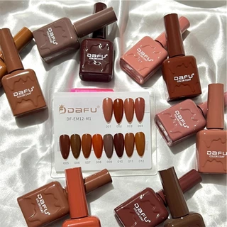 Kit 12 Esmalte em Gel Dafu Cores Tom de Marrom Caixa Fechada em Oferta na Shopee