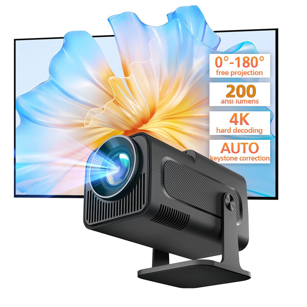 Atualizado Projetor Smart HY320 Android Full HD 1920x1080 Bluetooth Wi-fi