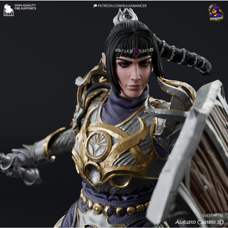 Action Figure | Shadowheart - Baldur's Gate 3 | Feita em Resina Premium Impressão 3D