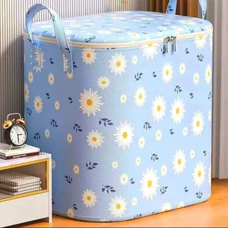 Caixa De Organizador Armazenamento De Linho Dobrável Moderna Com Alças De Grande Capacidade em Oferta na Shopee