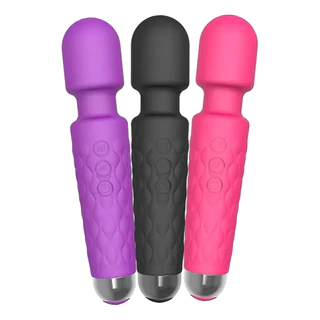 Massageador Vibrador Varinha Magica Aquecimento Top Cores sortido