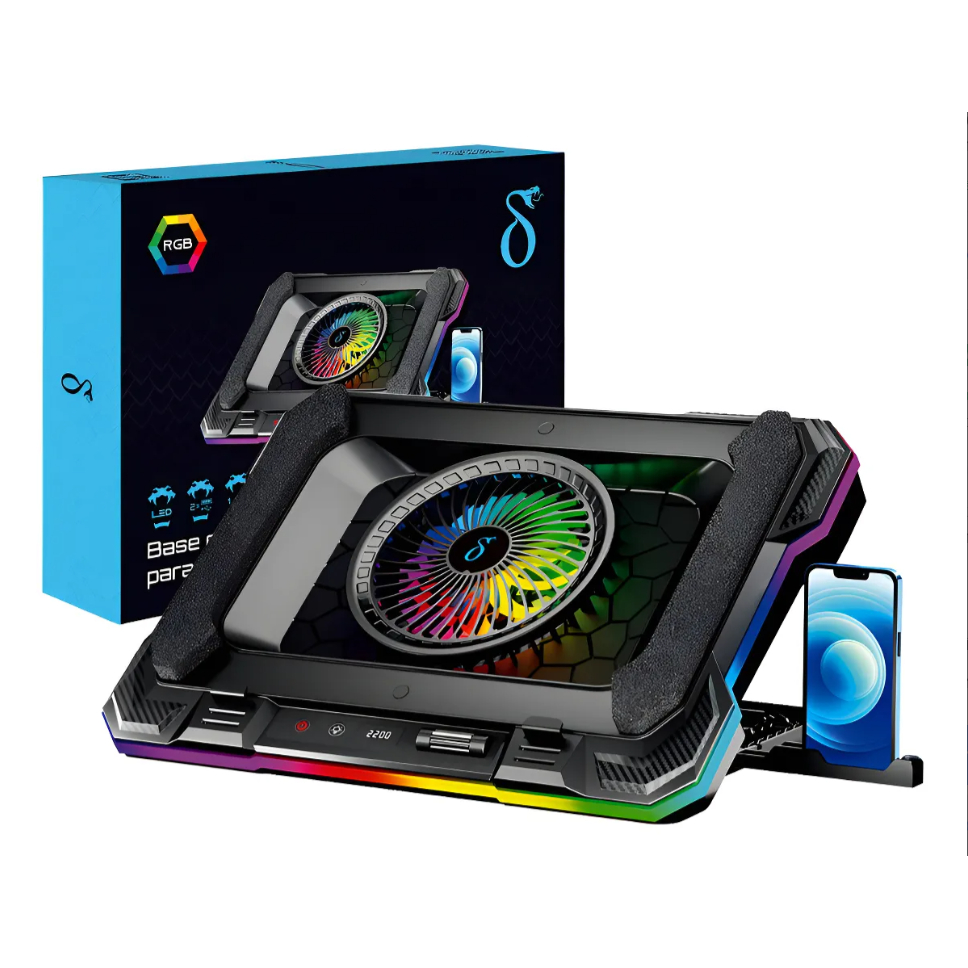 Base Gamer para Notebook RGB - DELTA (B3112GG)