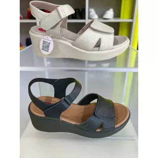 sandalia/usaflex/plataforma/com/vélco/original em Oferta na Shopee