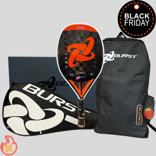 Raquete Beach Tennis Burst Fulmine Carbono 18K Com Capa Protetora e Mochila Exclusiva em Oferta na Shopee