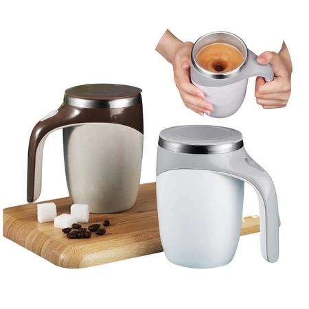 Caneca Magnética Com Mistura Automática 380ml