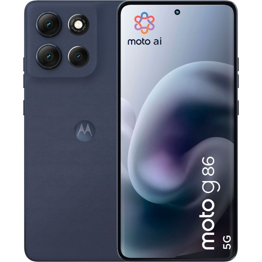 Smartphone Motorola Moto G86 5G 256GB 8GB RAM + 16GB RAM Boost, IP68, IP69, Tela P-OLED 6.67" 120 Hz