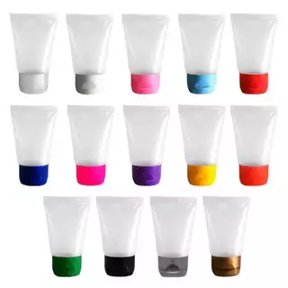 35 Bisnagas 30 ml c/ tampa Flip-top - P/ creme hidratante cosmeticos - potinhos frasco lembrancinhas em Oferta na Shopee