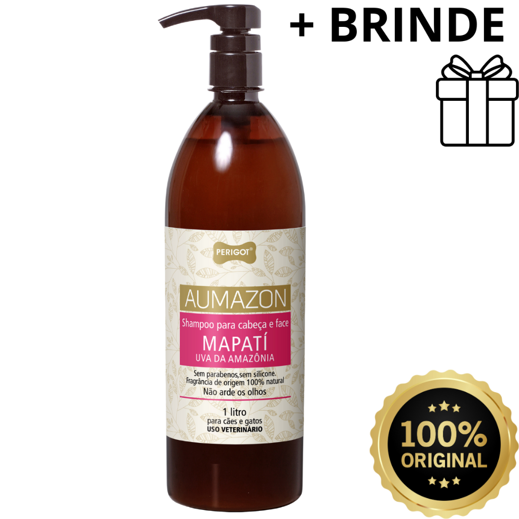 Shampoo Cabeça E Face Mapati Perigot 1 L (não Arde Os Olhos) | Shopee ...