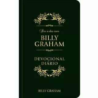 Devocional Dia A Dia Com Billy Graham Luxo Devocional 366 Dias em Oferta na Shopee