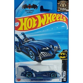 HOT WHEELS BATMAN & ROBIN BATMOBILE