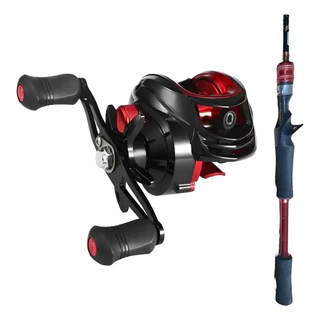 Carretilha Anti Cabeleira 19 Rolamentos E Vara Carbono 1,80m em Oferta na Shopee