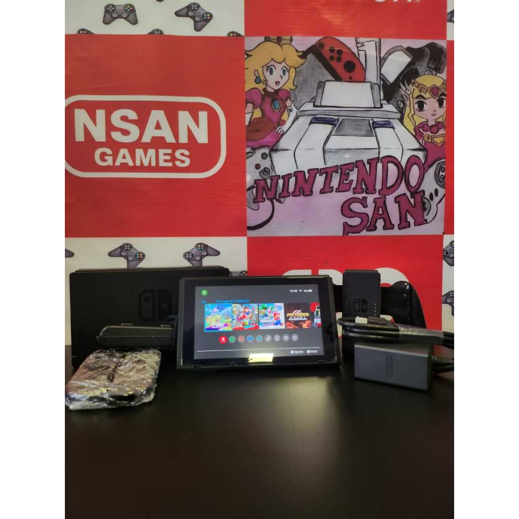Nintendo Switch V1 D.E.S.B.L.O.Q.U.E.A.D.O ( Sem Caixa) | Shopee
