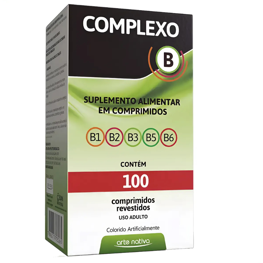 Complexo B 100 Comprimidos - Arte Nativa | Shopee Brasil