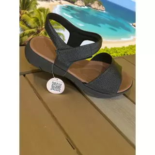 SANDÁLIA/USAFLEX/DE/VELCO/DE/COURO/ORIGINAL em Oferta na Shopee