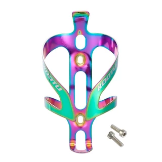 Suporte de Garrafa Camaleão Rainbow em Alumínio MTB Speed c/ Parafusos Inclusos