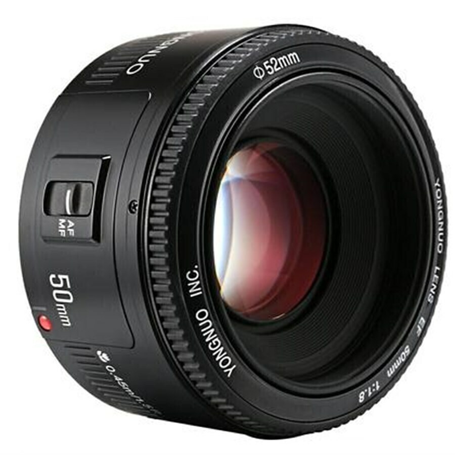 Lente Yongnuo Yn50mm F/1.8 para Canon