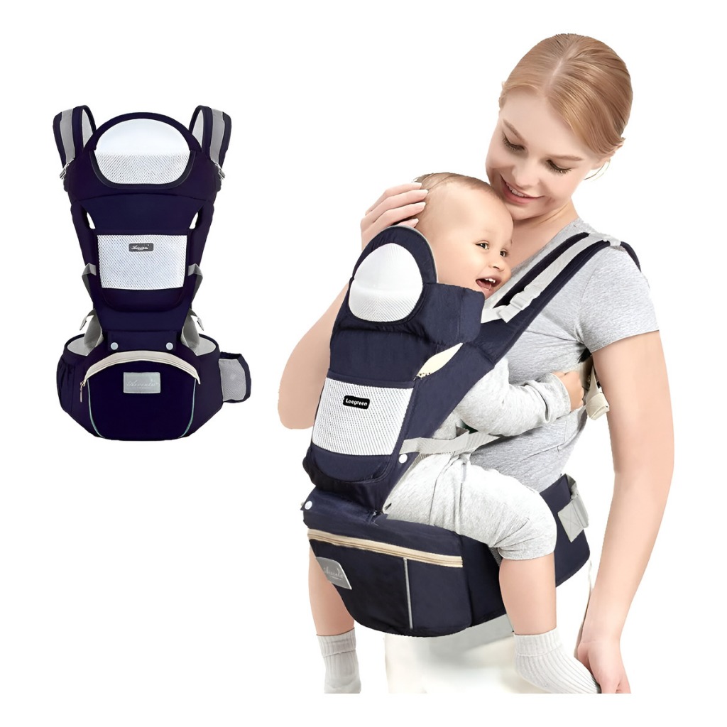 Banco De Cintura Para Bebê Canguru Passeio Varias Cores Mochila Infantil Hipseat CarrierPara Bebê