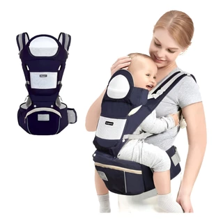 Banco De Cintura Para Bebê Canguru Passeio Varias Cores Mochila Infantil Hipseat CarrierPara Bebê
