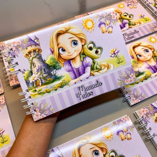 Kit de Livros de Colorir Personalizado Rapunzel 40 Desenhos | Lembrancinha Infantil |Fazemos qualquer tema em Oferta na Shopee